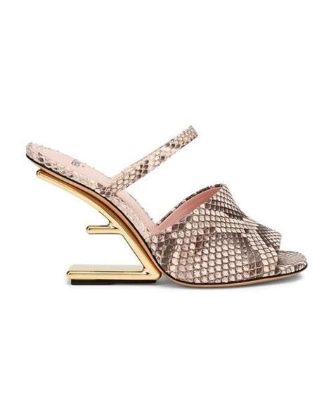pink fendi sandals